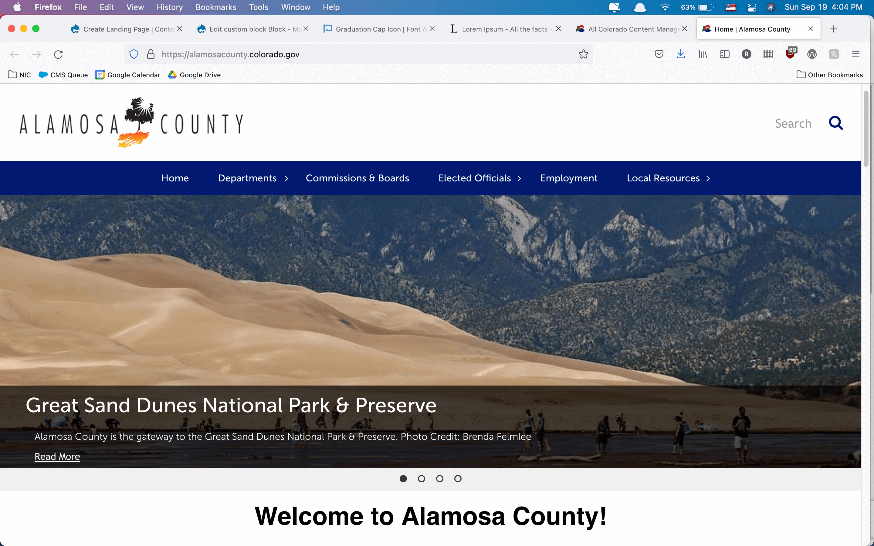alamosa county homepage