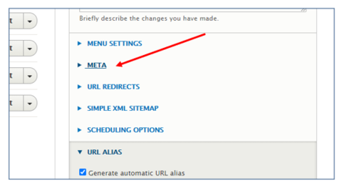 Meta Data Location